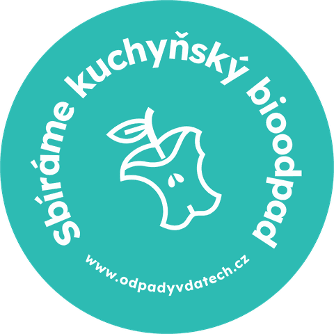 Známka Sbírá kuchyňský bioodpad